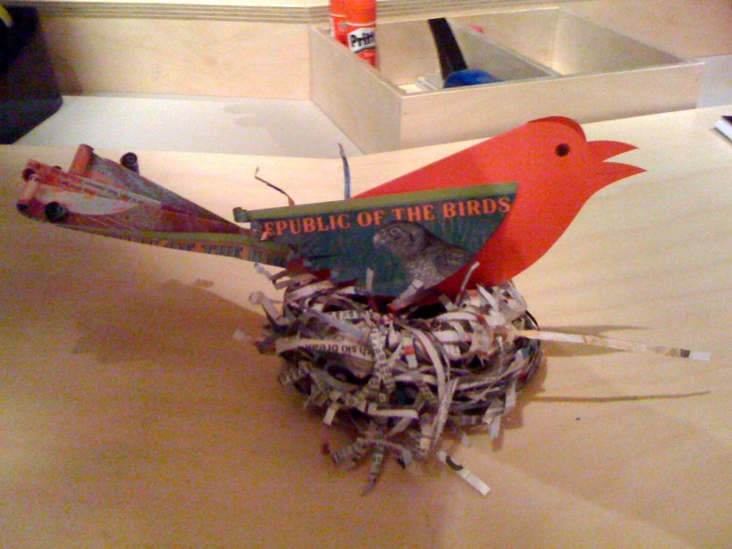 Shelmerdine, my GoMA bird